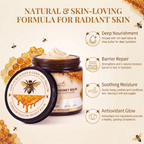 ESMejor 100% Pure Grass-Fed Tallow Honey Balm - Face & Body Moisturizer (120g / 4.2 oz)